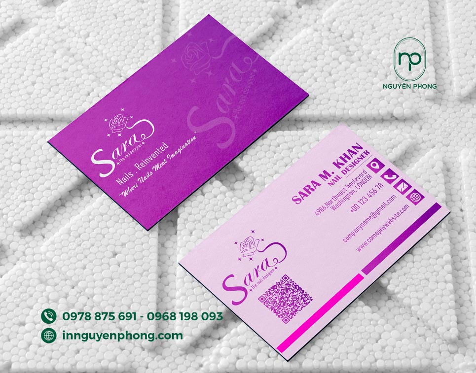 Mẫu card visit tham khảo